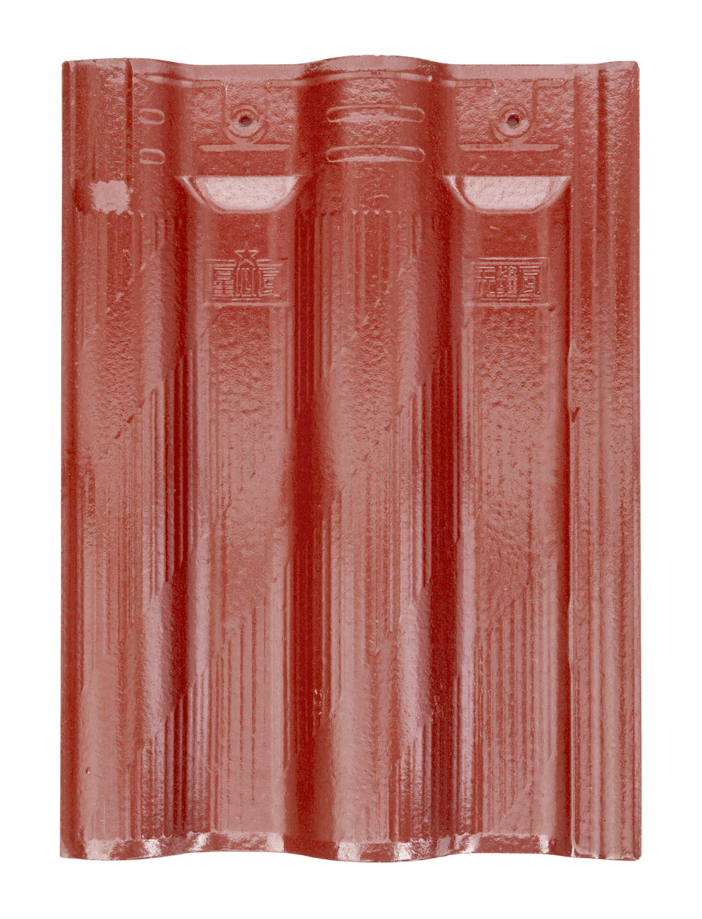 星心无缝瓦—中国红