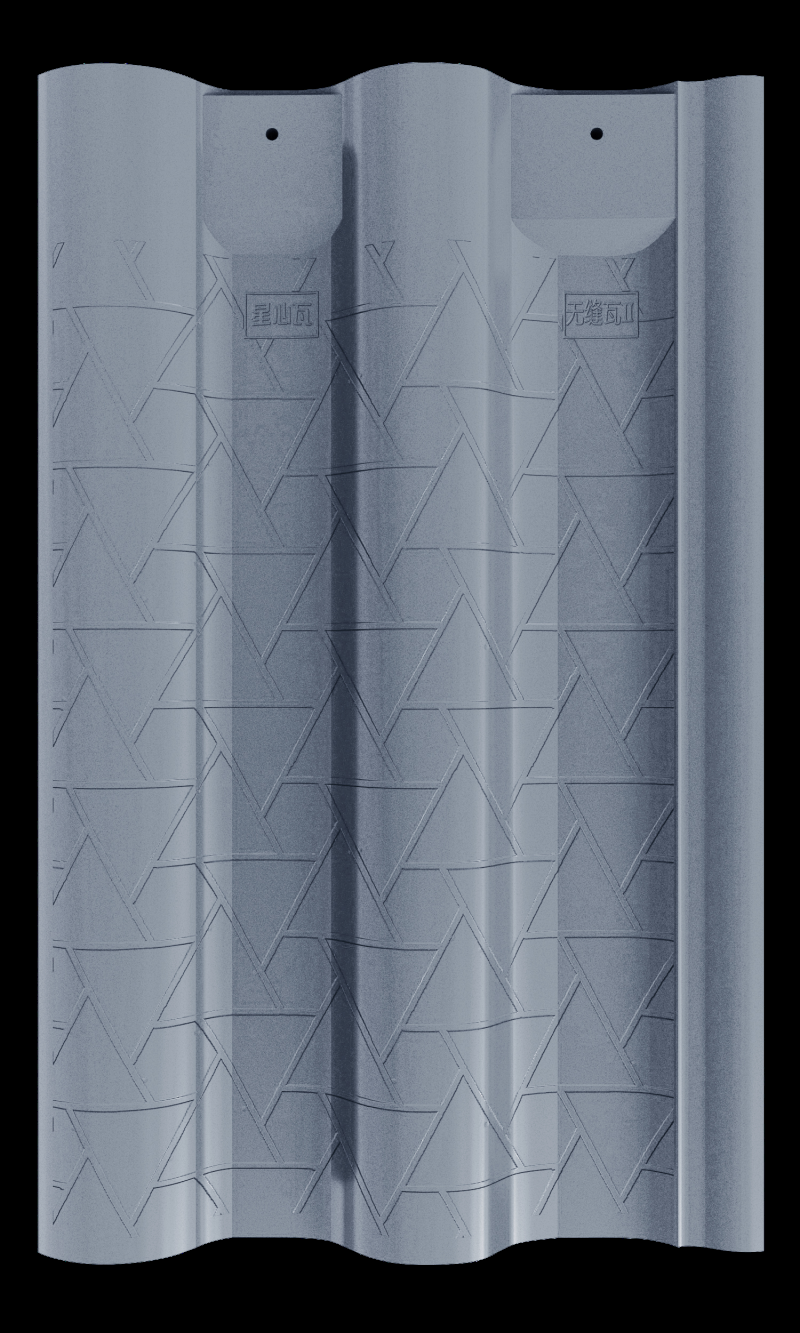 星心无缝瓦二代-浅灰色